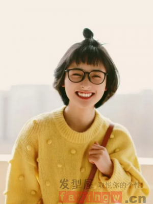 短发扎头道姑怎么扎_短发扎头_短发半道姑头怎么扎